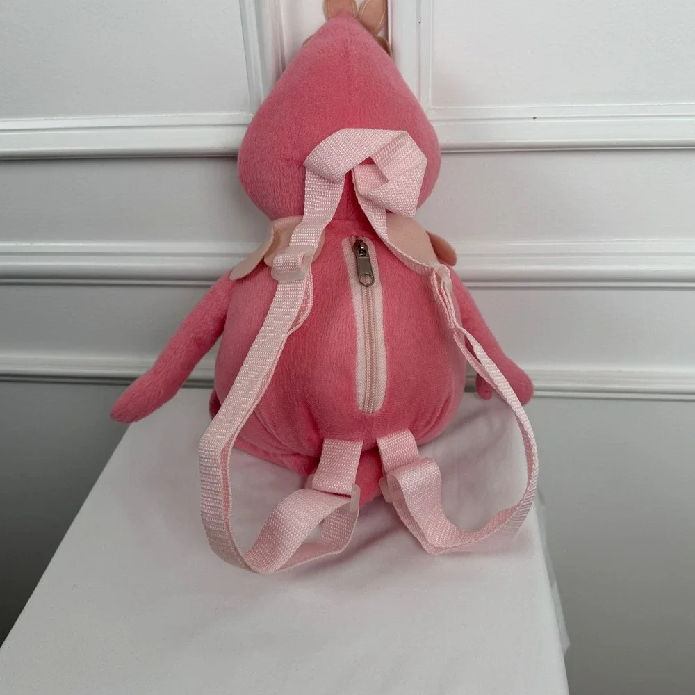 Yo Gabba Gabba Foofa Pink‎ Plush Backpack Toddler Kids Character Bag